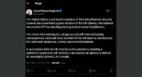US strikes will have "everlasting consequences"